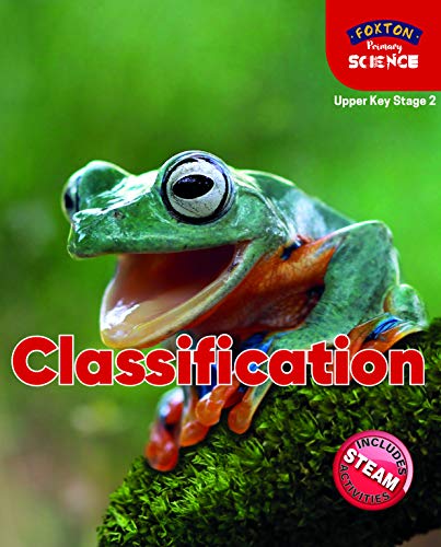 Book cover featuring a red-eyed tree frog and the title "Classification".