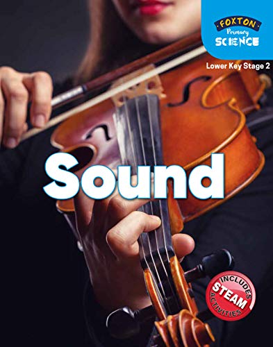 Book cover featuring a person playing a violin, title “Sound”.