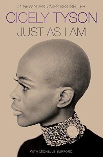 Book cover: Cicely Tyson’s profile, memoir “Just as I Am.”
