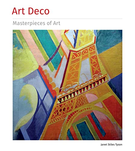 Book cover featuring a colorful, geometric painting of the Eiffel Tower.