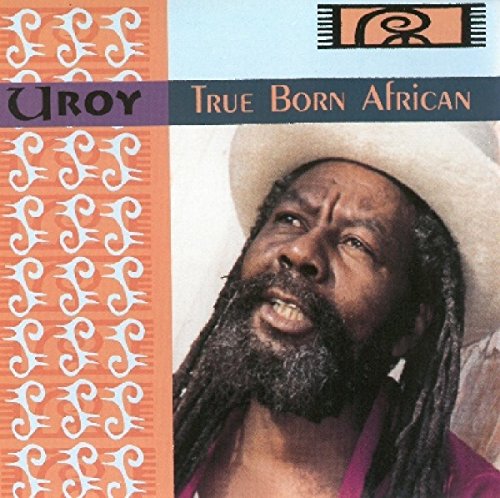 Vinyl record cover featuring a portrait of a Black man with dreadlocks.