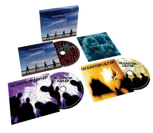 U2 "Carnaval De Luz" deluxe 3CD set with bonus discs and artwork.