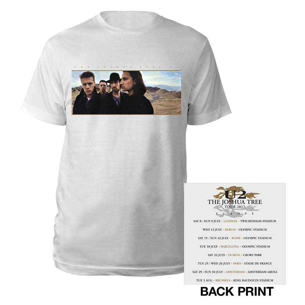 U2 Unisex T-Shirt: Joshua Tree Photo