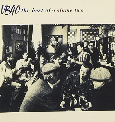 UB40 “The Best of Volume Two” CD cover, pub scene image.