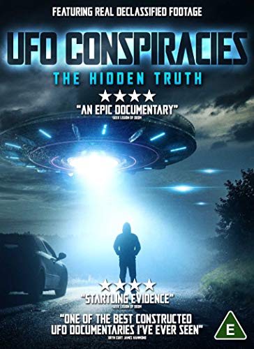 DVD cover showing a silhouette of a person standing under a glowing UFO.