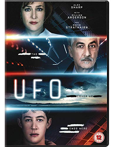 DVD cover for "UFO" featuring portraits and a stormy sky.