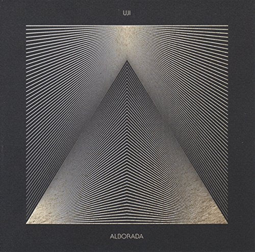 Vinyl cover art featuring a golden geometric triangle formed by radiating lines on black.