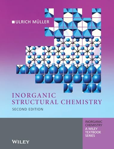 Book cover: “Inorganic Structural Chemistry,” second edition, with blue molecular graphics.