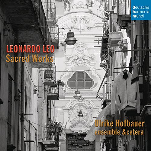 CD cover for Leonardo Leo’s “Sacred Works” featuring a building facade.