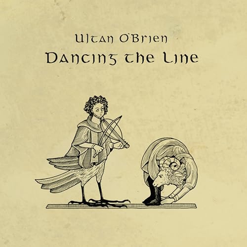 Vintage-style album cover with illustration of a musician and a bear.