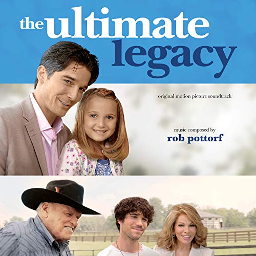 CD cover for "Ultimate Legacy" soundtrack featuring film cast portraits.