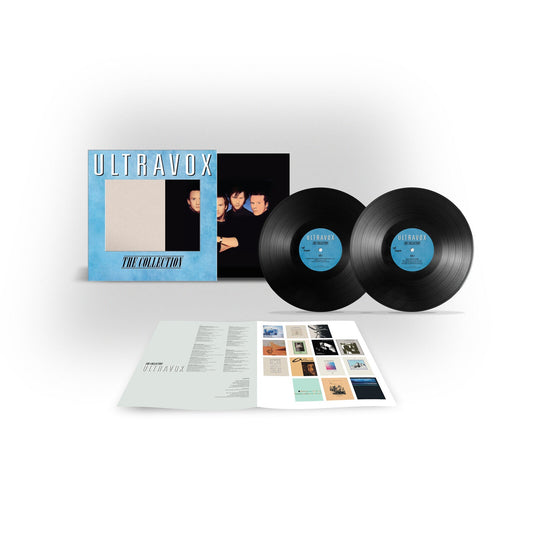 Ultravox “The Collection” vinyl record set with jacket and insert.