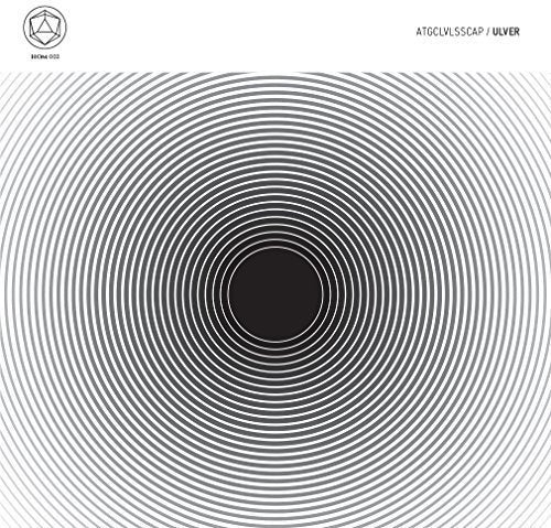 Ulver album "Atgclvlsscap" CD cover: concentric circles with a black center.