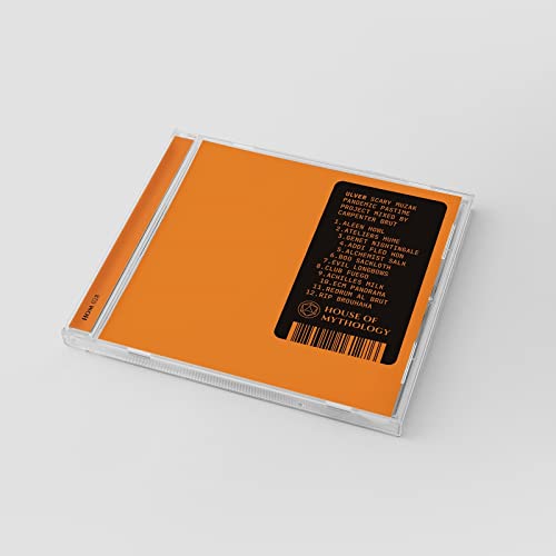 CD case with orange cover and black tracklist text.