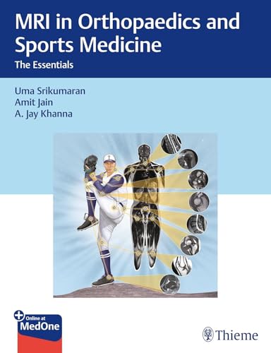 Book cover: “MRI in Orthopaedics and Sports Medicine” with baseball imagery.