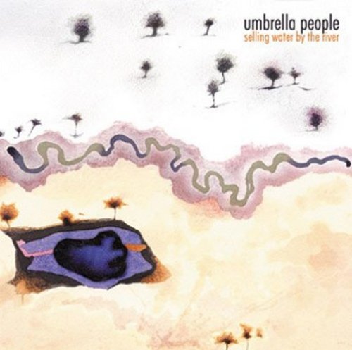 CD cover: watercolor landscape with river, trees, and dark shapes.