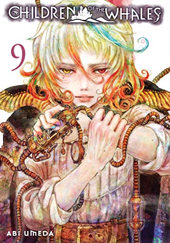 Manga volume 9 cover featuring a young man with blonde hair and ornate gear.