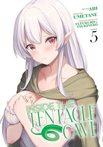 Manga cover featuring a silver-haired anime girl embracing herself.