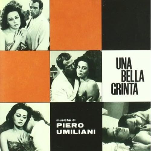 CD cover with a grid of black and white film stills and text.