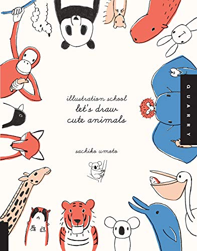 Book cover with whimsical illustrations of various cute animals.
