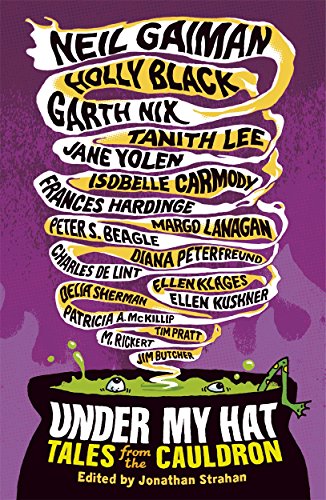 Book cover: "Under My Hat" with stacked author names and a cauldron.