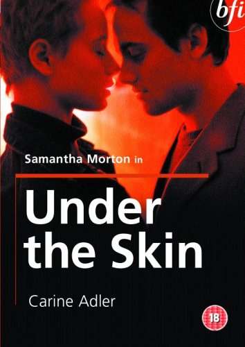 DVD cover showing a man and woman facing each other against a red background.