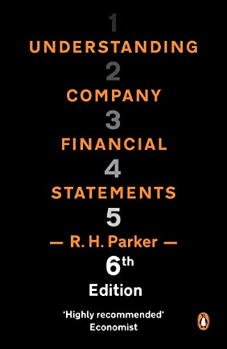 Book cover: "Understanding Company Financial Statements" by R.H. Parker, 6th edition.