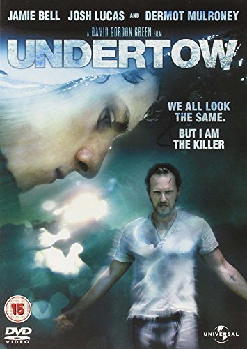 DVD cover for "Undertow" featuring a man and a face underwater.