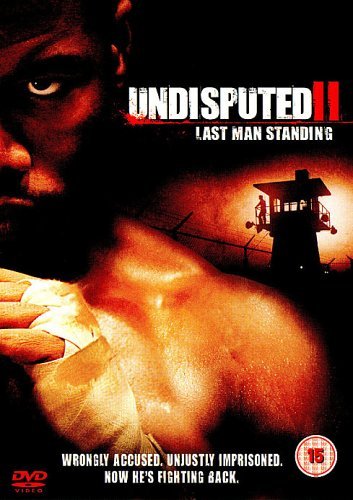 DVD cover for Undisputed 2 featuring a boxer and a prison guard tower silhouette.