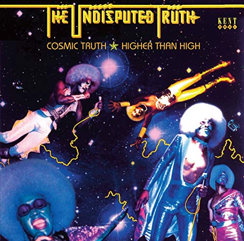 CD cover for "Undisputed Truth" featuring figures in a cosmic, starry scene.
