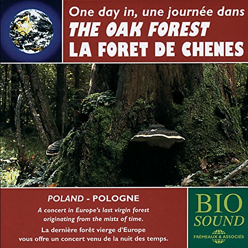 CD cover depicting a lush, green oak forest in Poland.