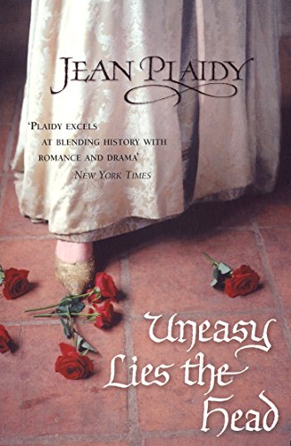 Book cover with woman's patterned skirt and scattered red roses.