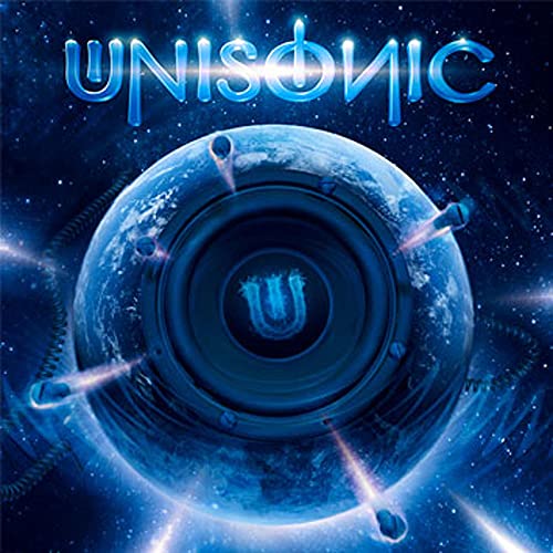CD cover for Unisonic, featuring a globe-shaped speaker in space.