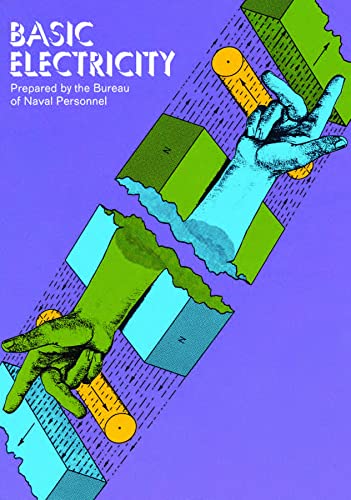 Book cover for "Basic Electricity" with hands and stacked blocks.