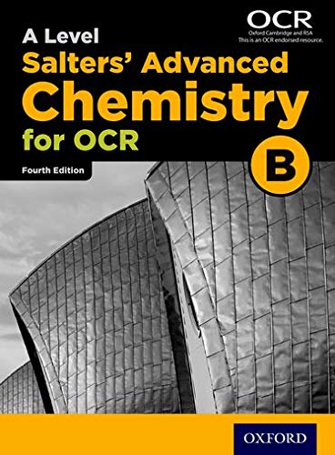 Chemistry textbook cover with metallic building image and yellow, black, and white text.