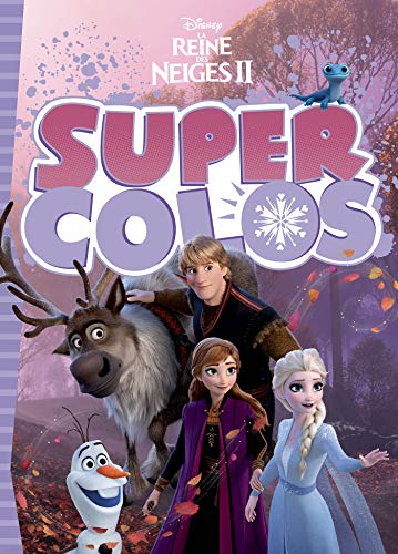 Frozen 2 book cover featuring Anna, Elsa, Kristoff, Sven, and Olaf.