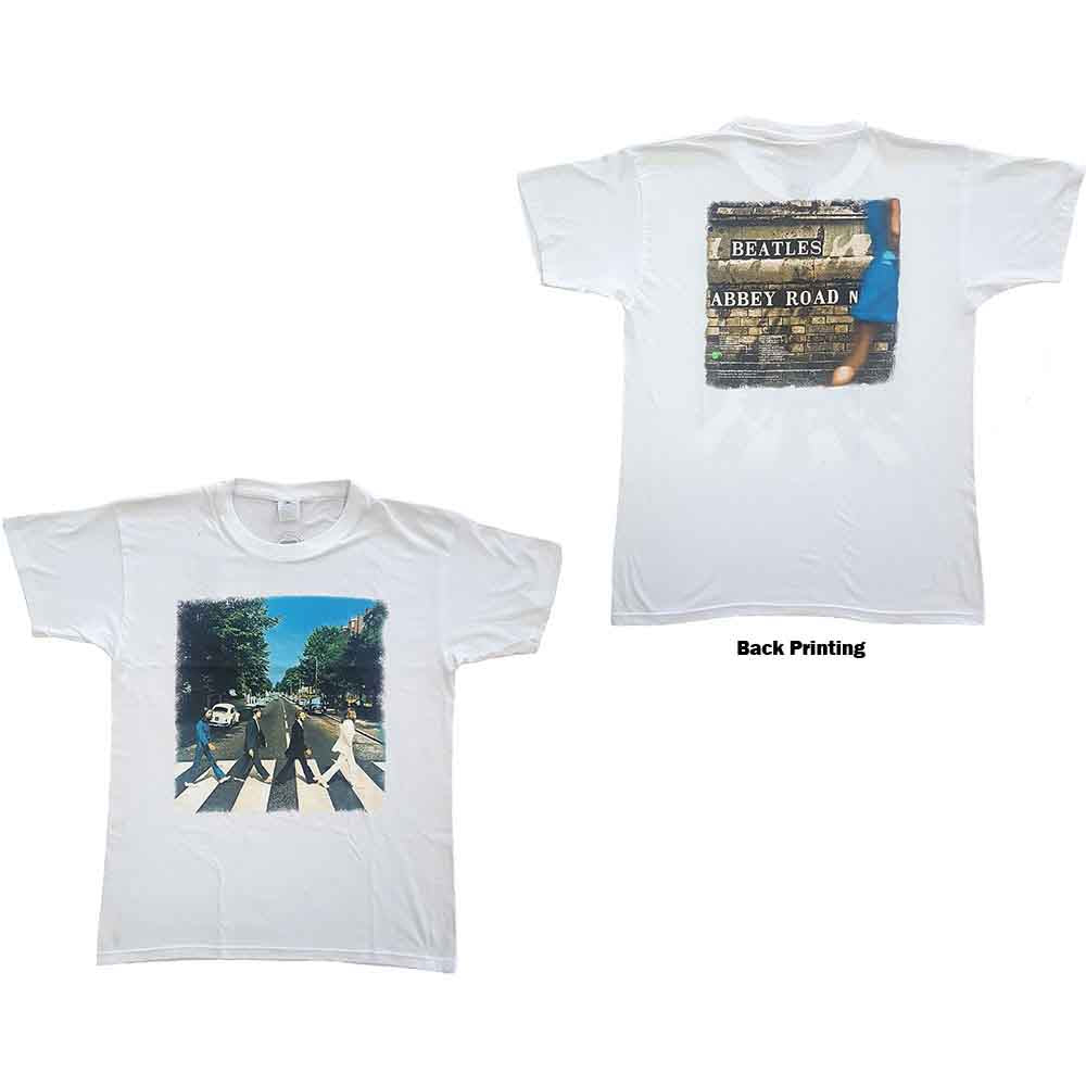 The Beatles Unisex T-Shirt: Vintage Abbey Road