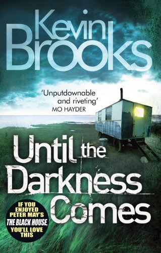 Book cover for "Until the Darkness Comes" featuring a trailer and stormy sky.