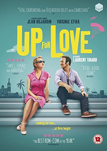 DVD cover for "Up For Love" featuring Jean Dujardin and Virginie Efira.