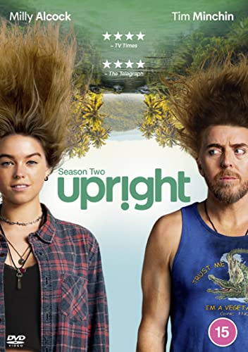 DVD cover for "Upright" Season Two, featuring Milly Alcock and Tim Minchin.