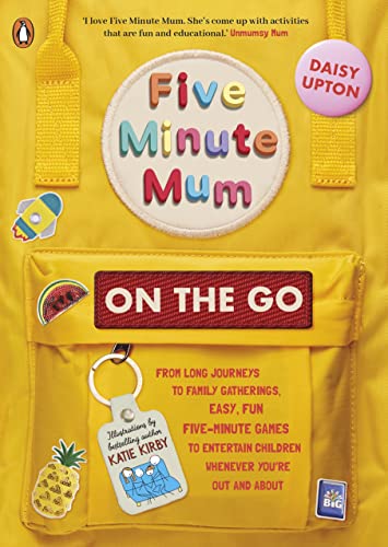 Book cover: "Five Minute Mum Book Three" with colorful illustrations and text.