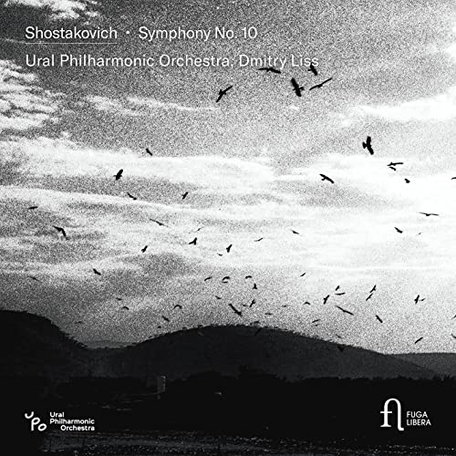CD cover: Shostakovich’s Symphony No. 10, Ural Philharmonic Orchestra.
