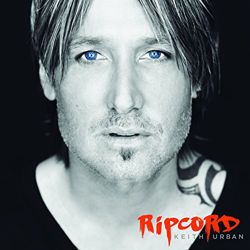 Keith Urban album cover, "Ripcord," featuring a close-up portrait of the artist.