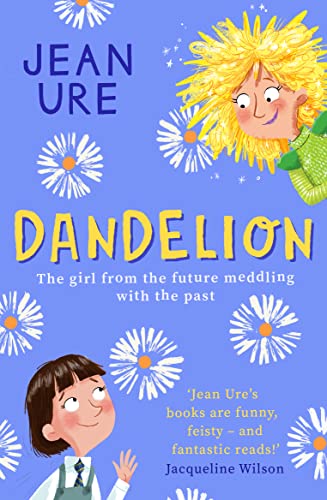Book cover for "Dandelion" featuring a girl with dandelion-like hair.