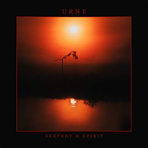 CD cover: a silhouetted branch over water under a fiery sunset.