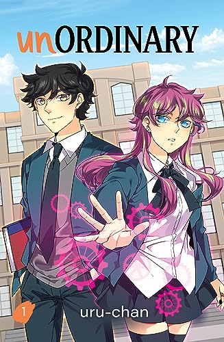 “unOrdinary” book cover featuring two anime-style characters in school uniforms.