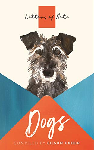 Book cover featuring a watercolor-style portrait of a scruffy dog.