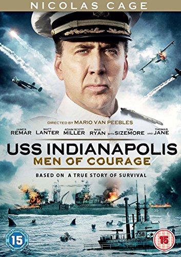 DVD cover featuring Nicolas Cage in a naval uniform above a burning warship scene.