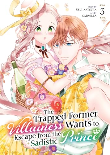 Manga cover with a young woman and man in a romantic setting.