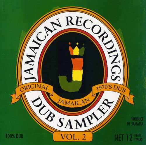 CD cover with green background, Jamaican Recordings logo, and Rastafarian colors.
